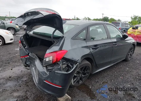 2024 Honda Civic Sport из США, поврежденный, VIN 2HGFE2F53RH569283